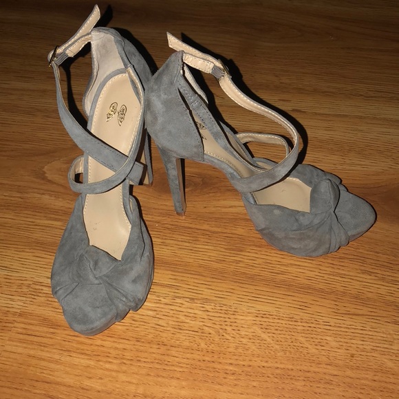 high heels with angel wings